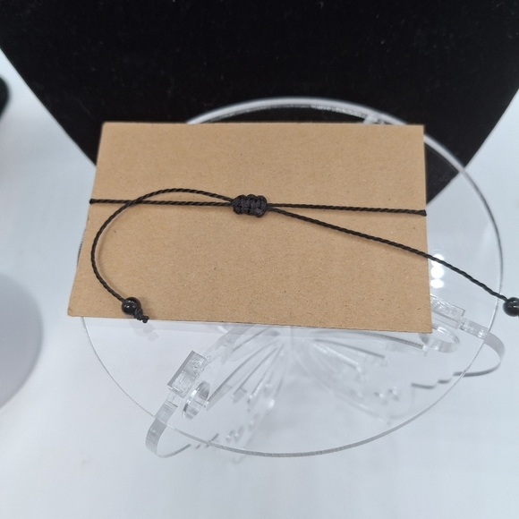 Believe Green and Silver Beaded Bracelet - Picture 4 of 4